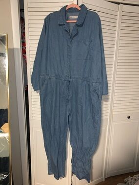 ASOS Plus Size Women’s Denim Boilersuit Jumpsuit
